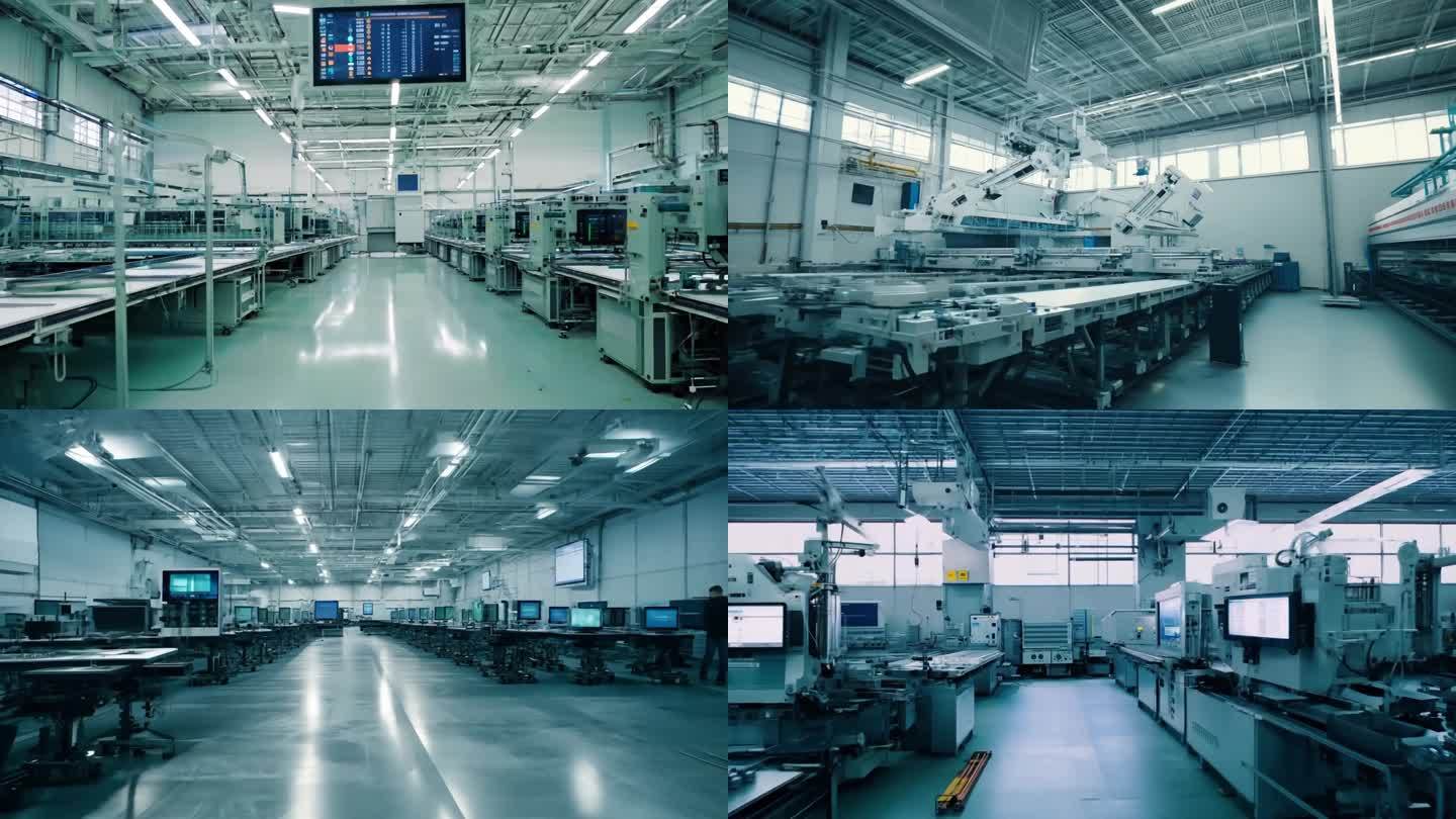 現(xiàn)代化電子通訊產(chǎn)品生產(chǎn)車間實拍與解析